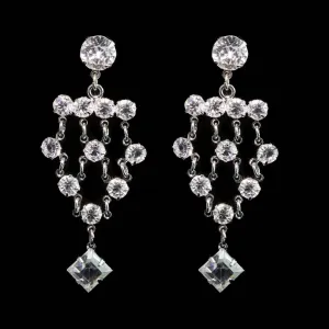 1928 Jewelry Austrian Crystal Chandelier Drop Earrings