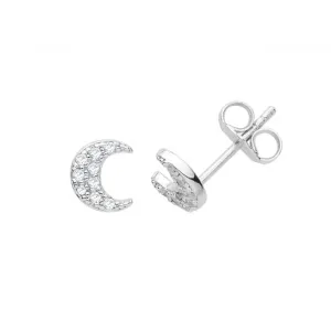 Acotis Silver Stud Earrings Zirconia G51214