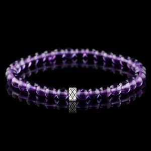 Amethyst Bracelet IX (6mm)