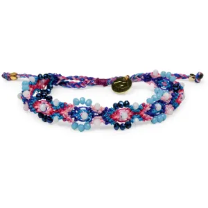 Bali Friendship Lei Bracelet - Blue Turquoise