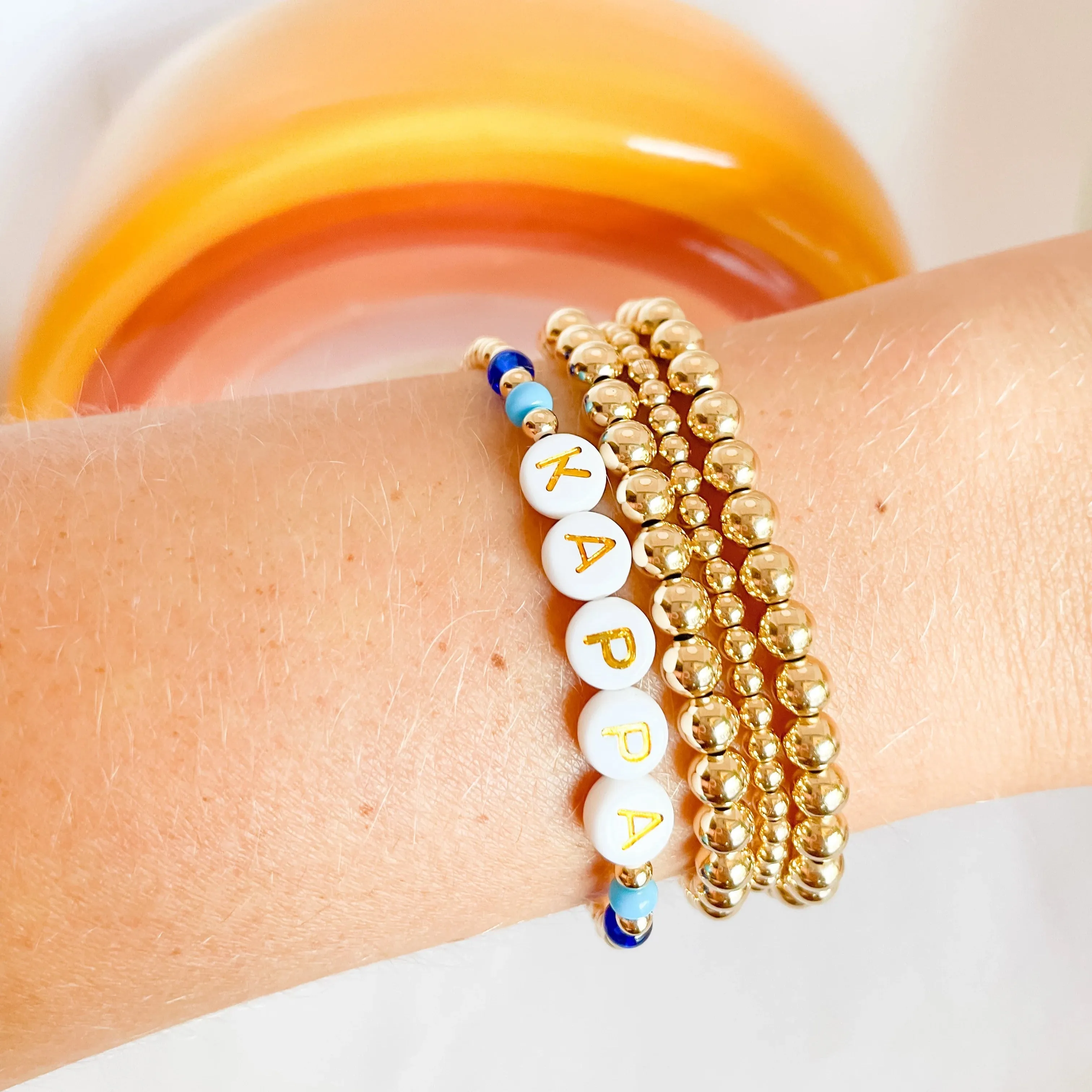 Beaded Blondes | Kappa Color Sorority Bracelet