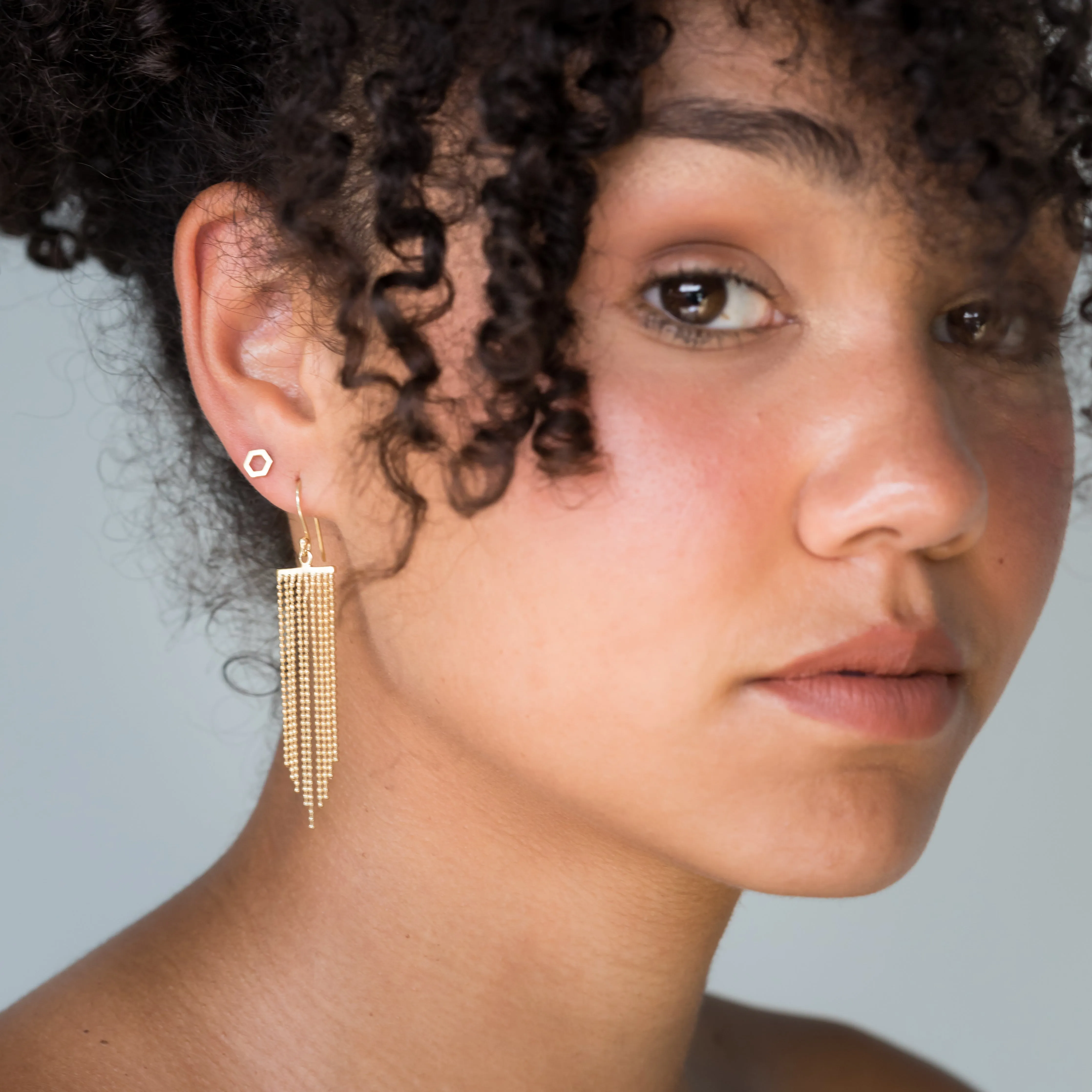 Beaded Chandelier Earrings