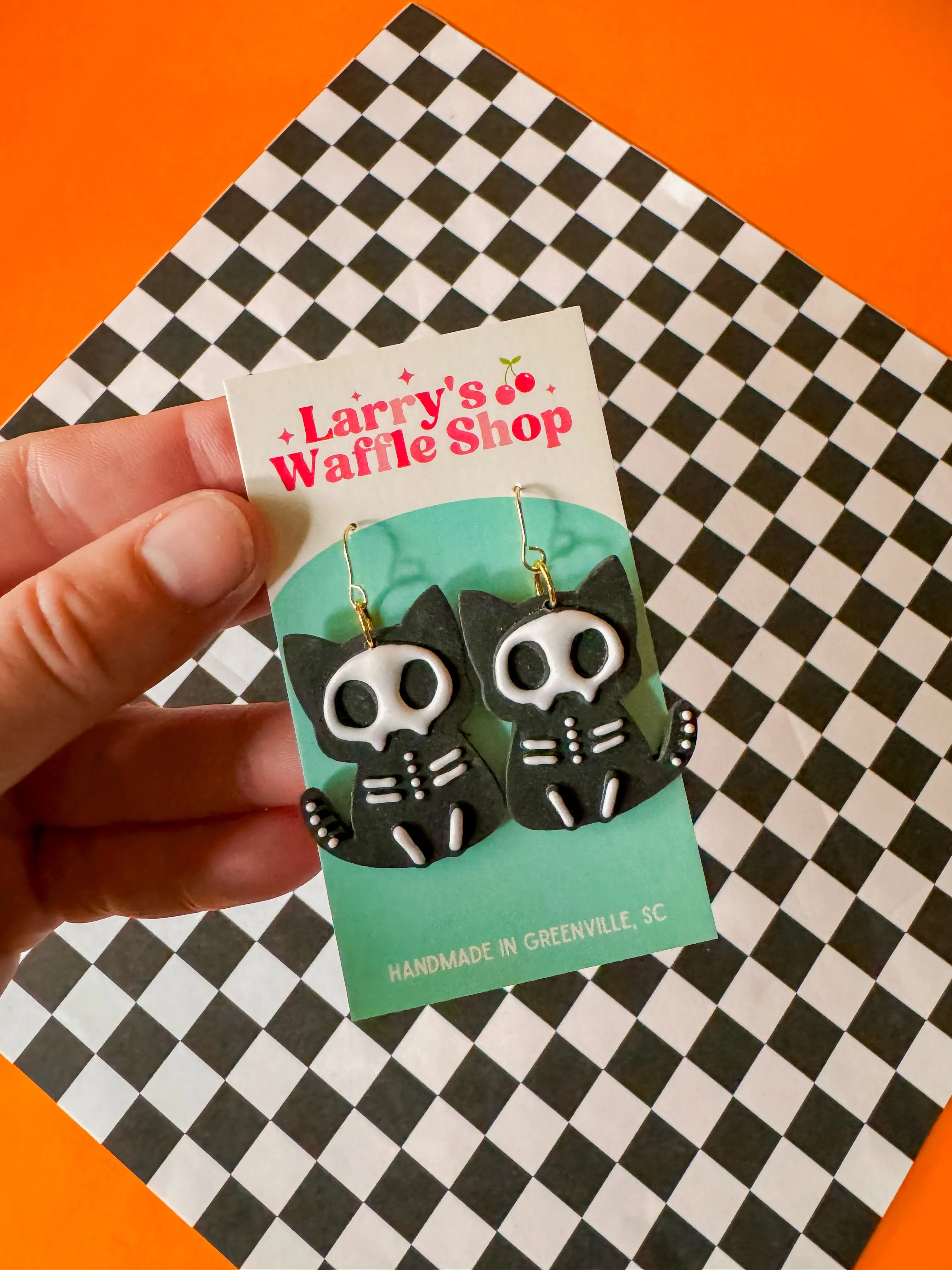 Betty Bones | Clay Earrings