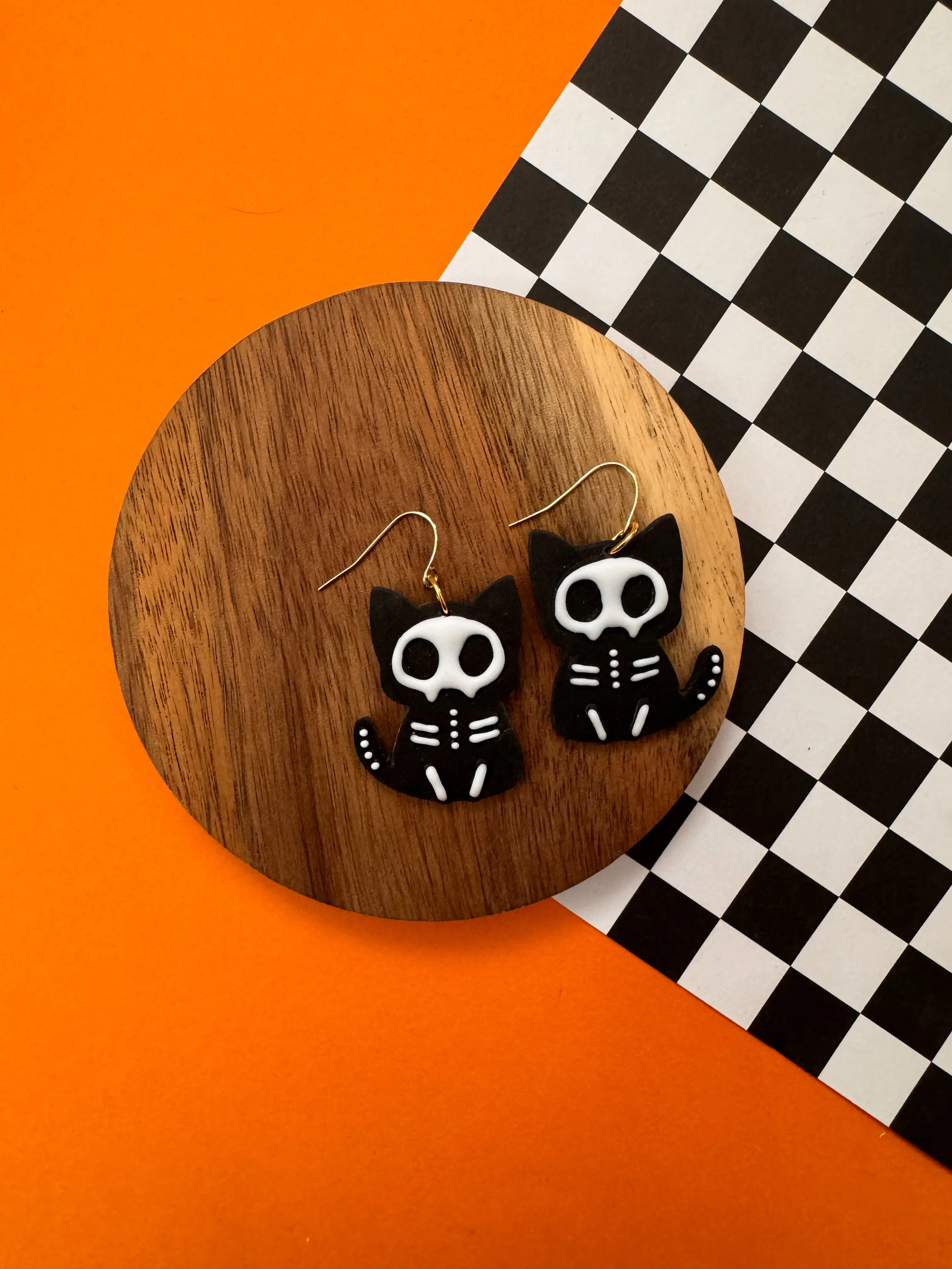 Betty Bones | Clay Earrings