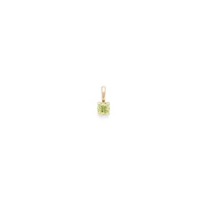 Birthstone Charm | Gold & Peridot