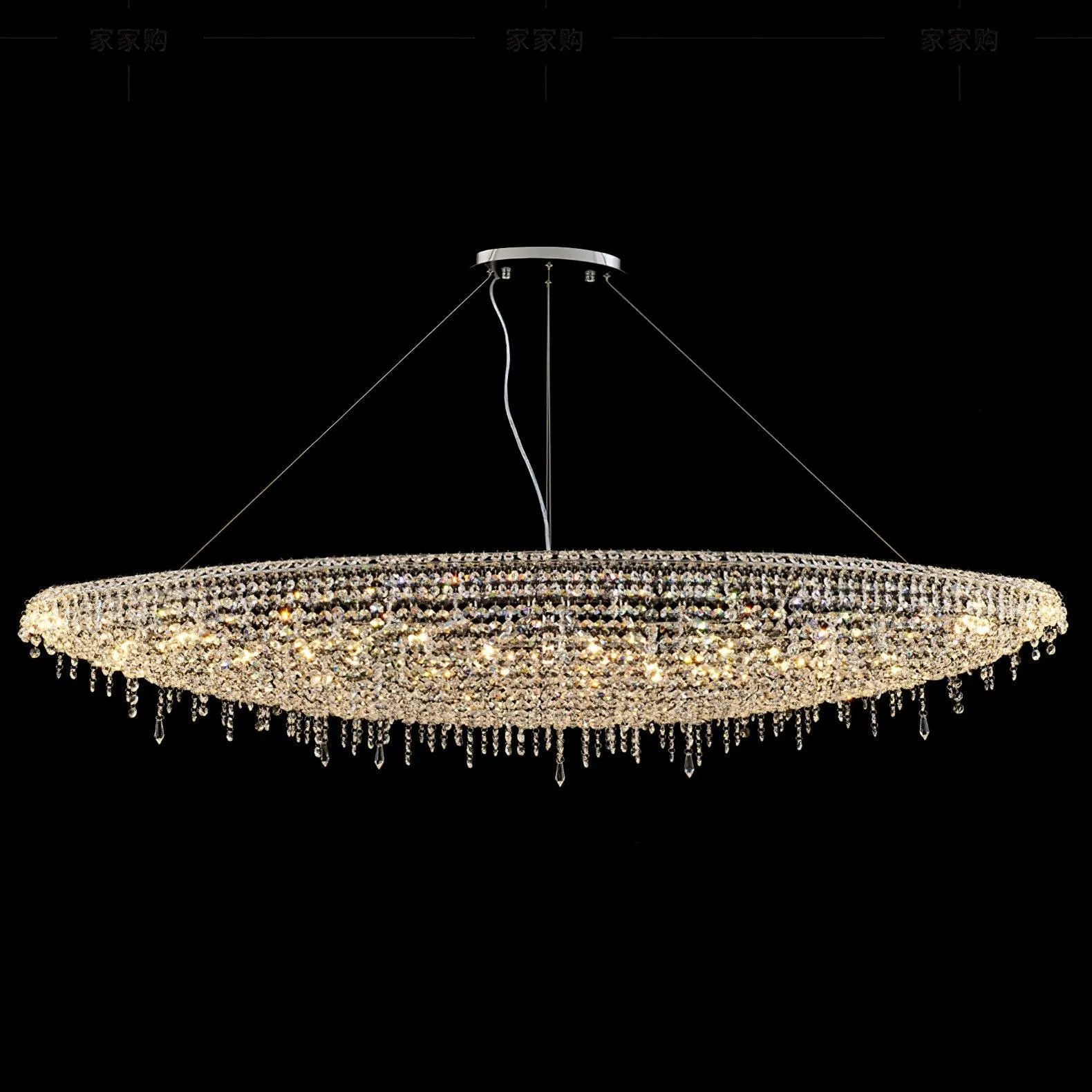 Boat Crystal Chandelier