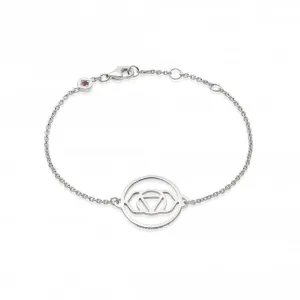 Brow Chakra Chain - Silver Bracelet CHKBR1013