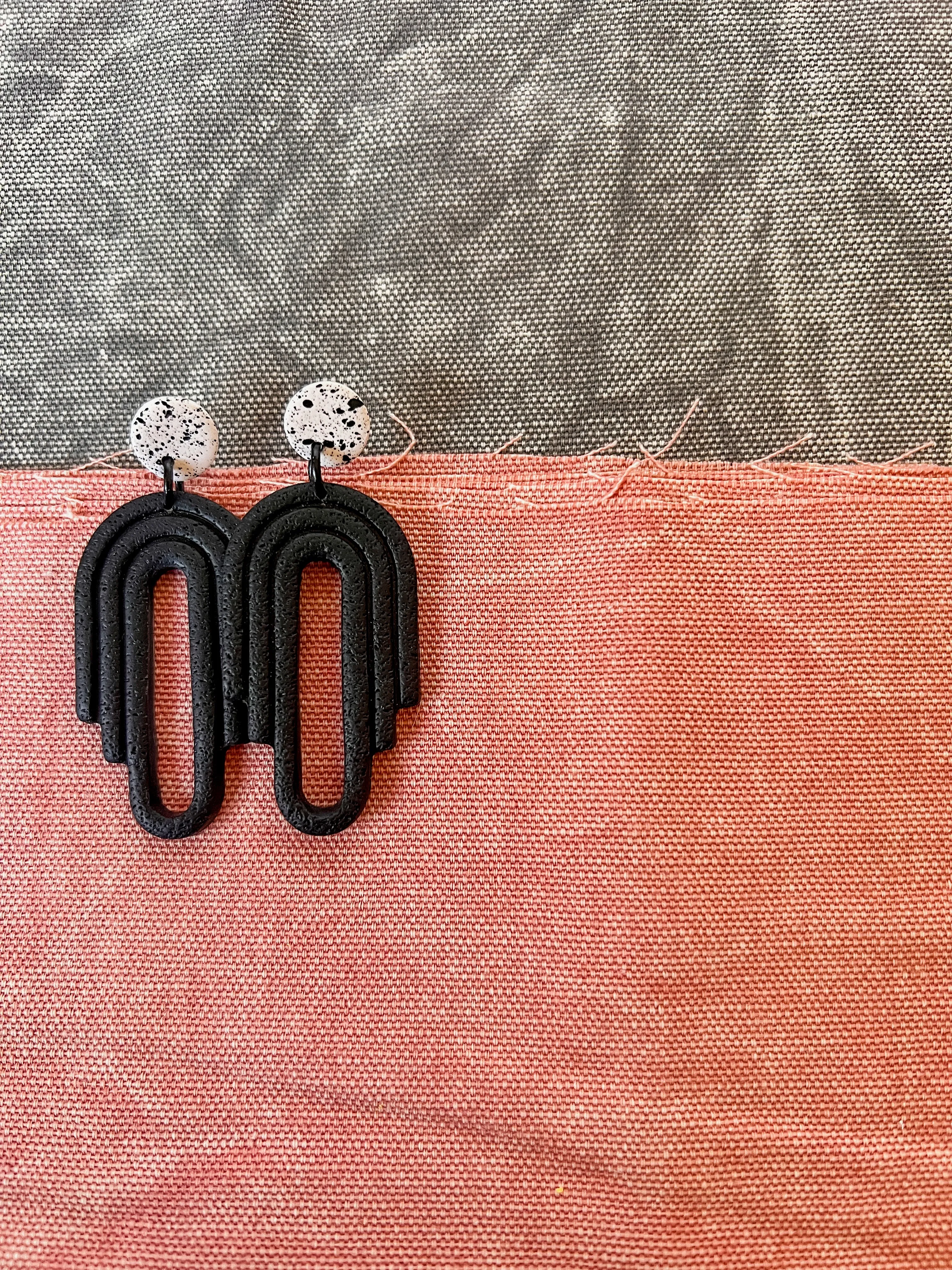 Cathedral | Clay Earrings