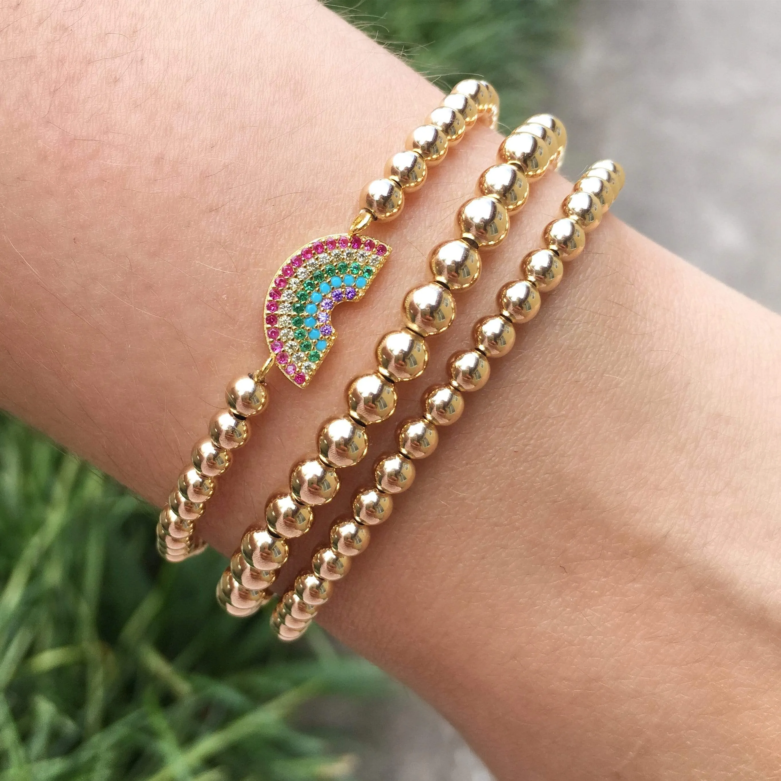 Chase the Rainbow | Charm Bracelet