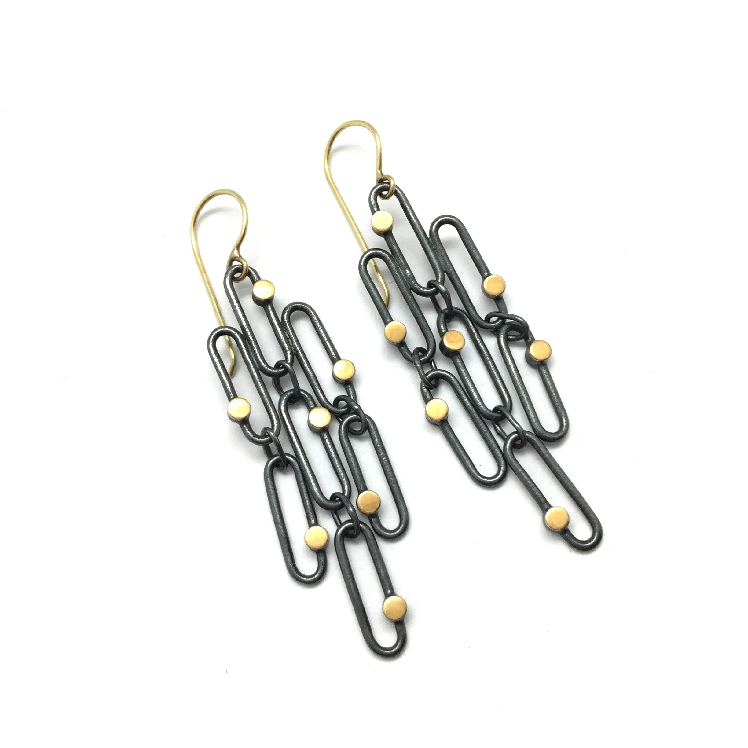 Confetti Grid Earrings - Small