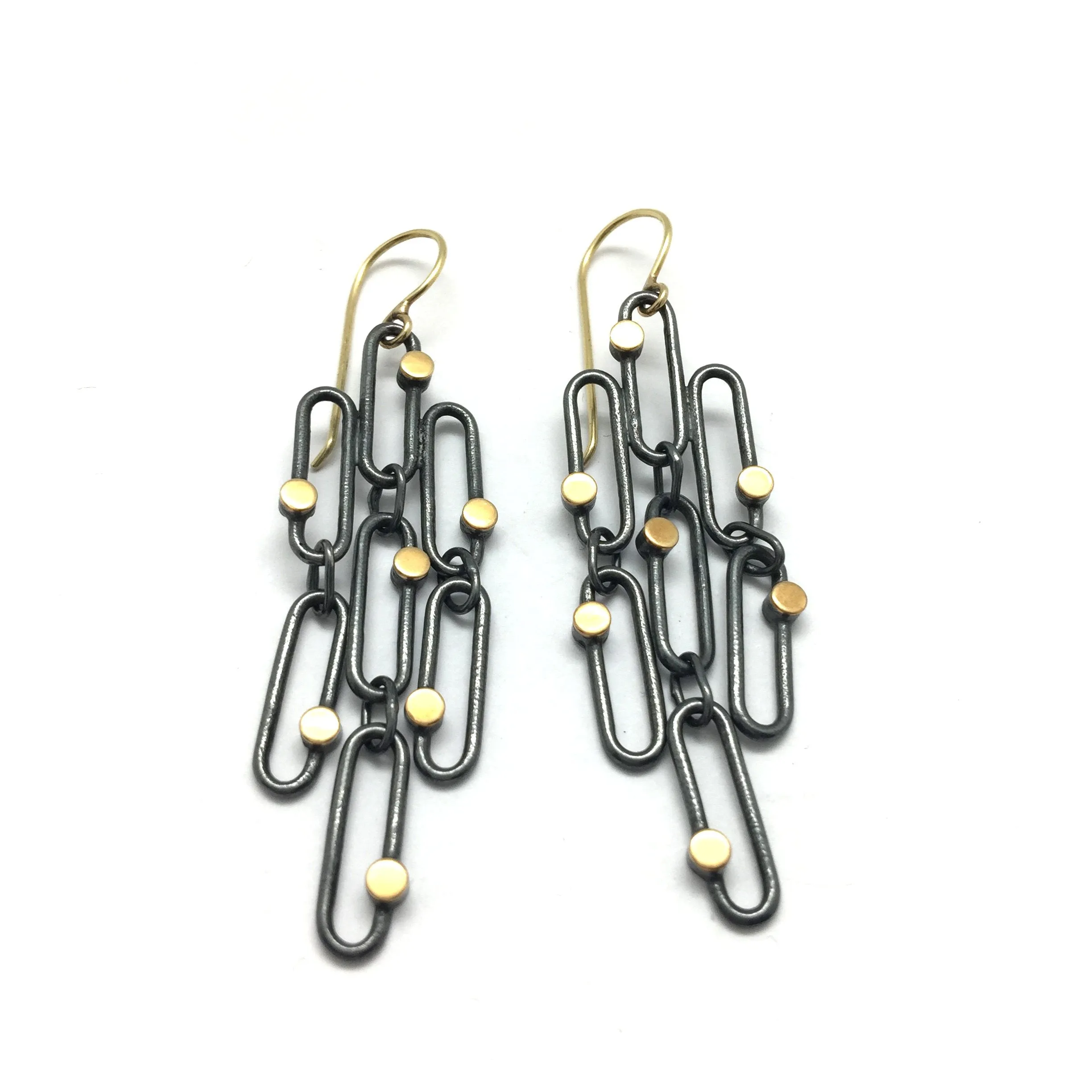 Confetti Grid Earrings - Small