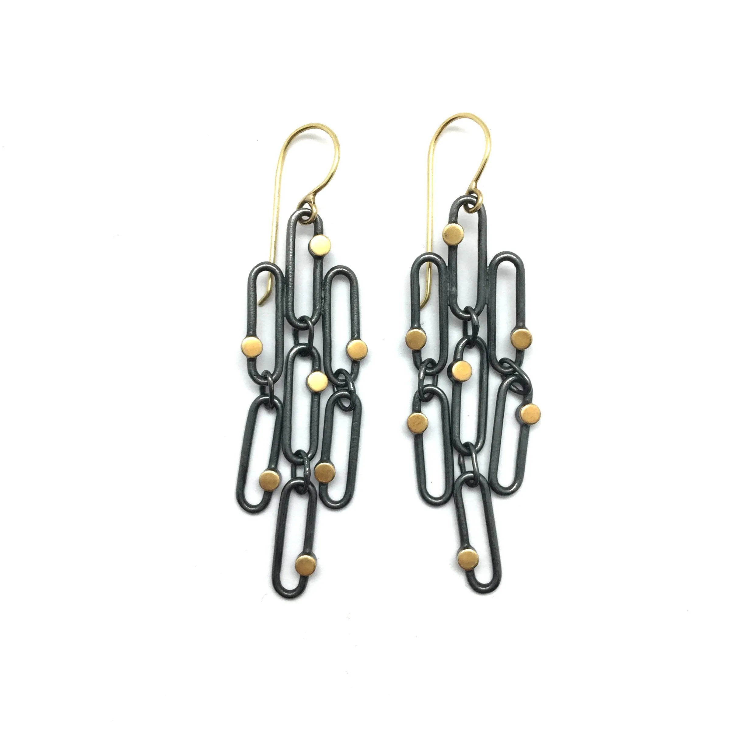 Confetti Grid Earrings - Small