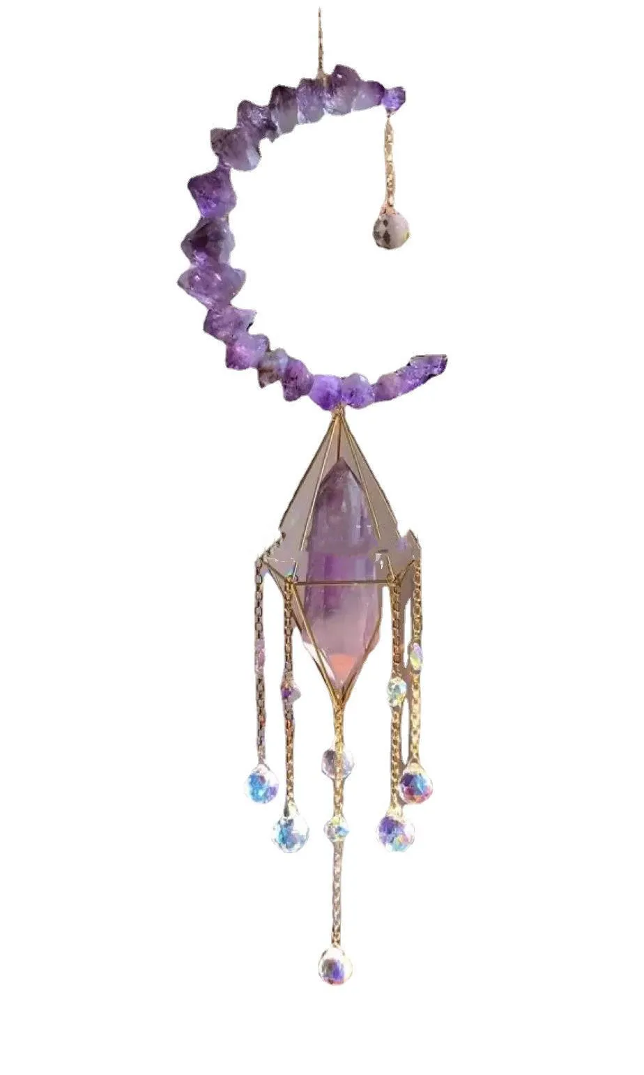 Crystal Wind Chimes Amethyst Wind Chimes