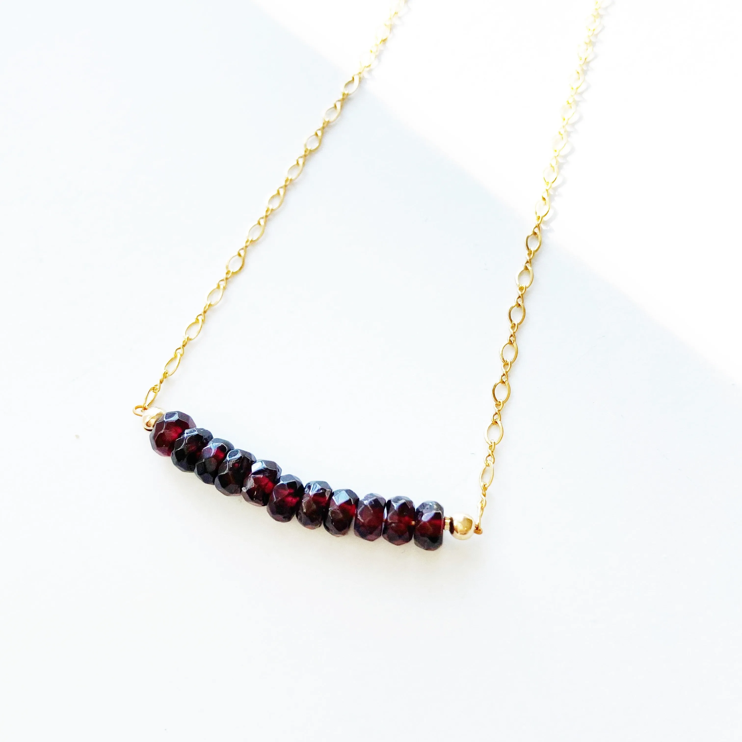 Custom Garnet Jewelry