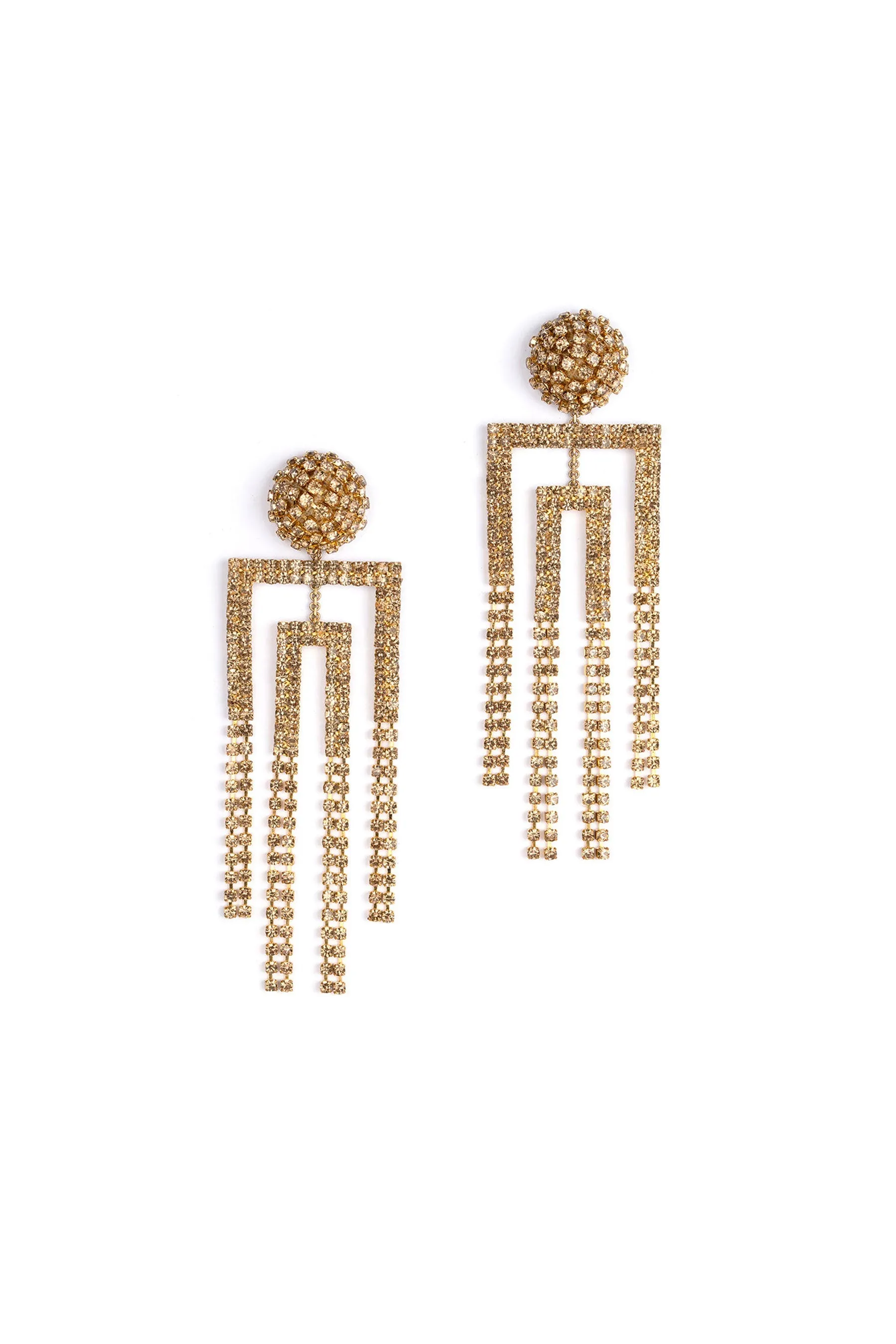 Deepa Gurnani Arita Earring - Gold