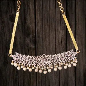 Embrace Elegance with the Classy American Diamond Mini Choker Necklace by ASP Fashion Jewellery