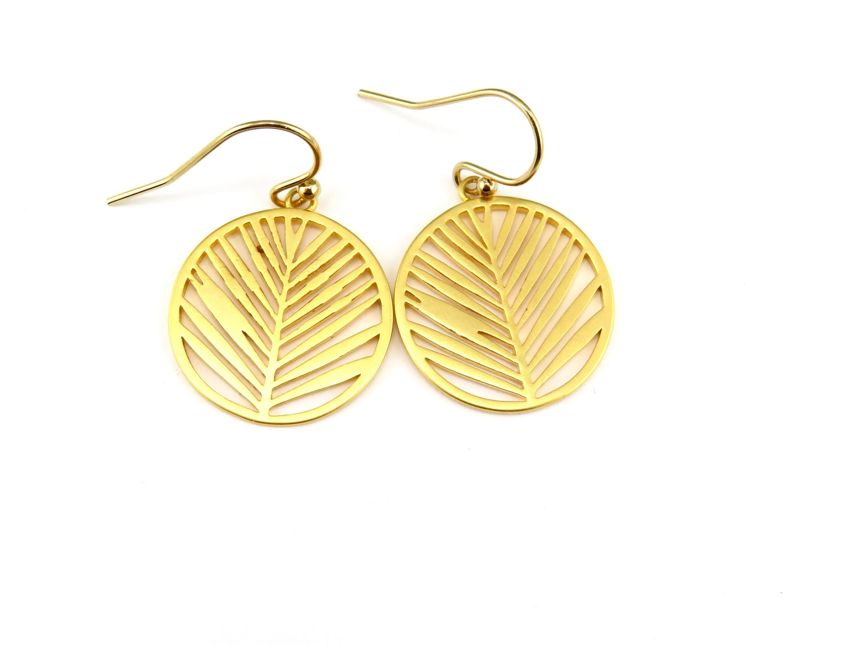 Flora Circle Earrings