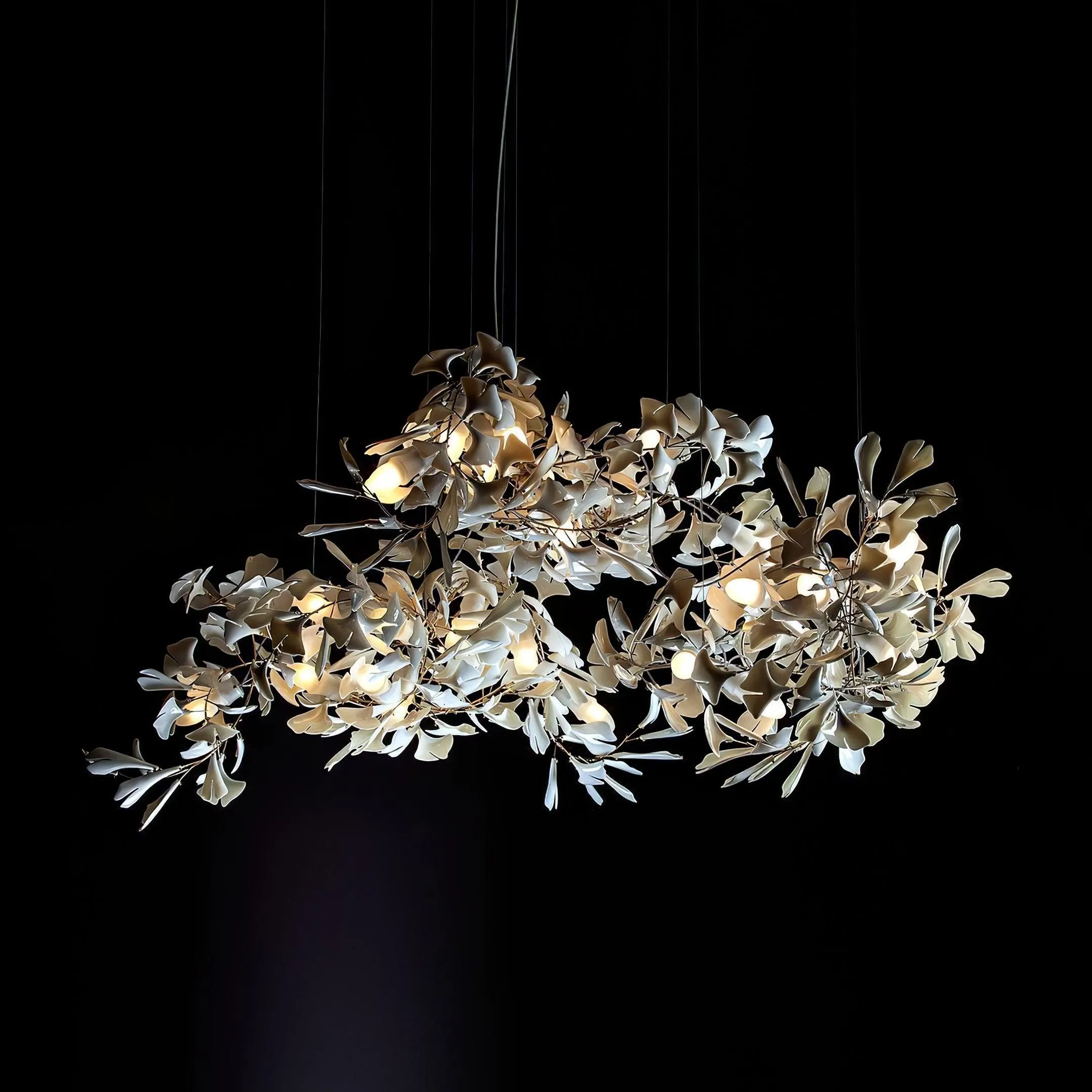 Gingko Chandelier C Style