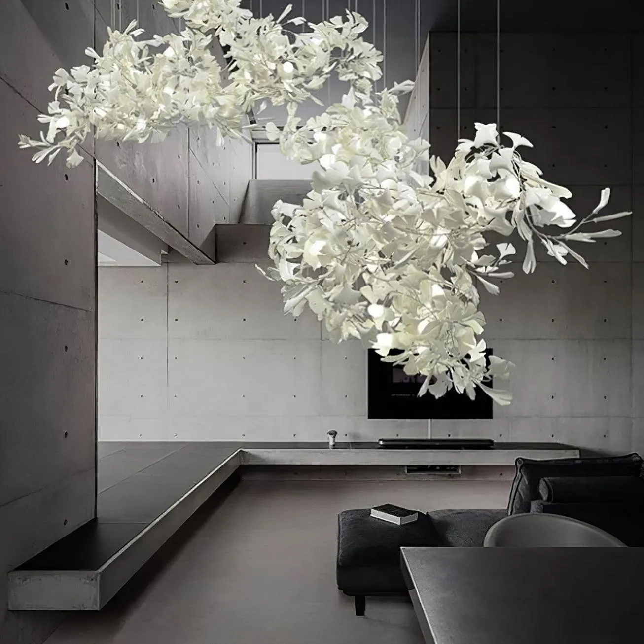 Gingko Chandelier C Style