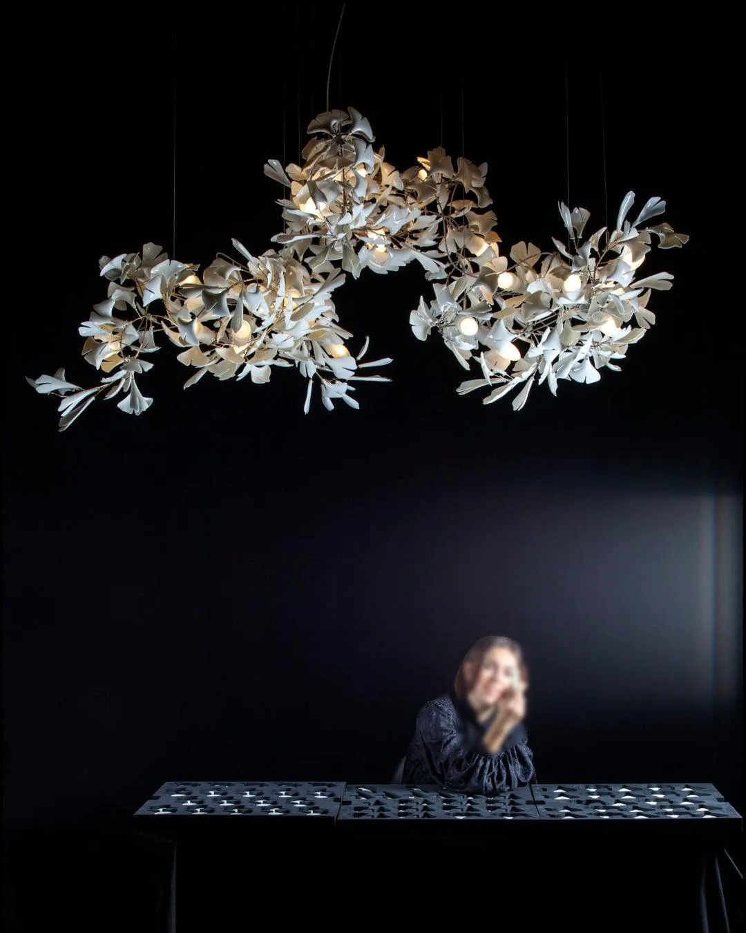 Gingko Chandelier C Style