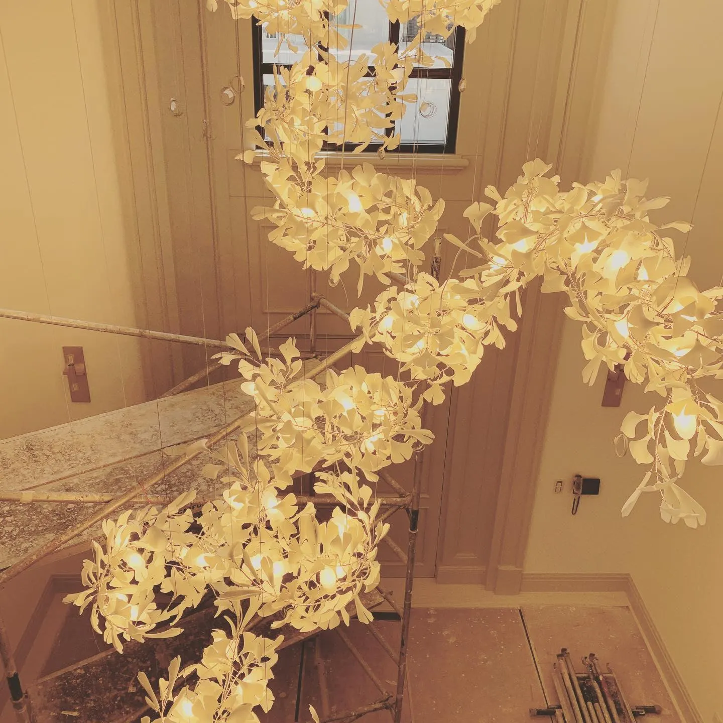 Gingko Chandelier C Style