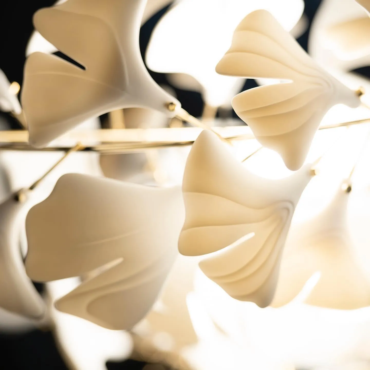 Gingko Chandelier C Style