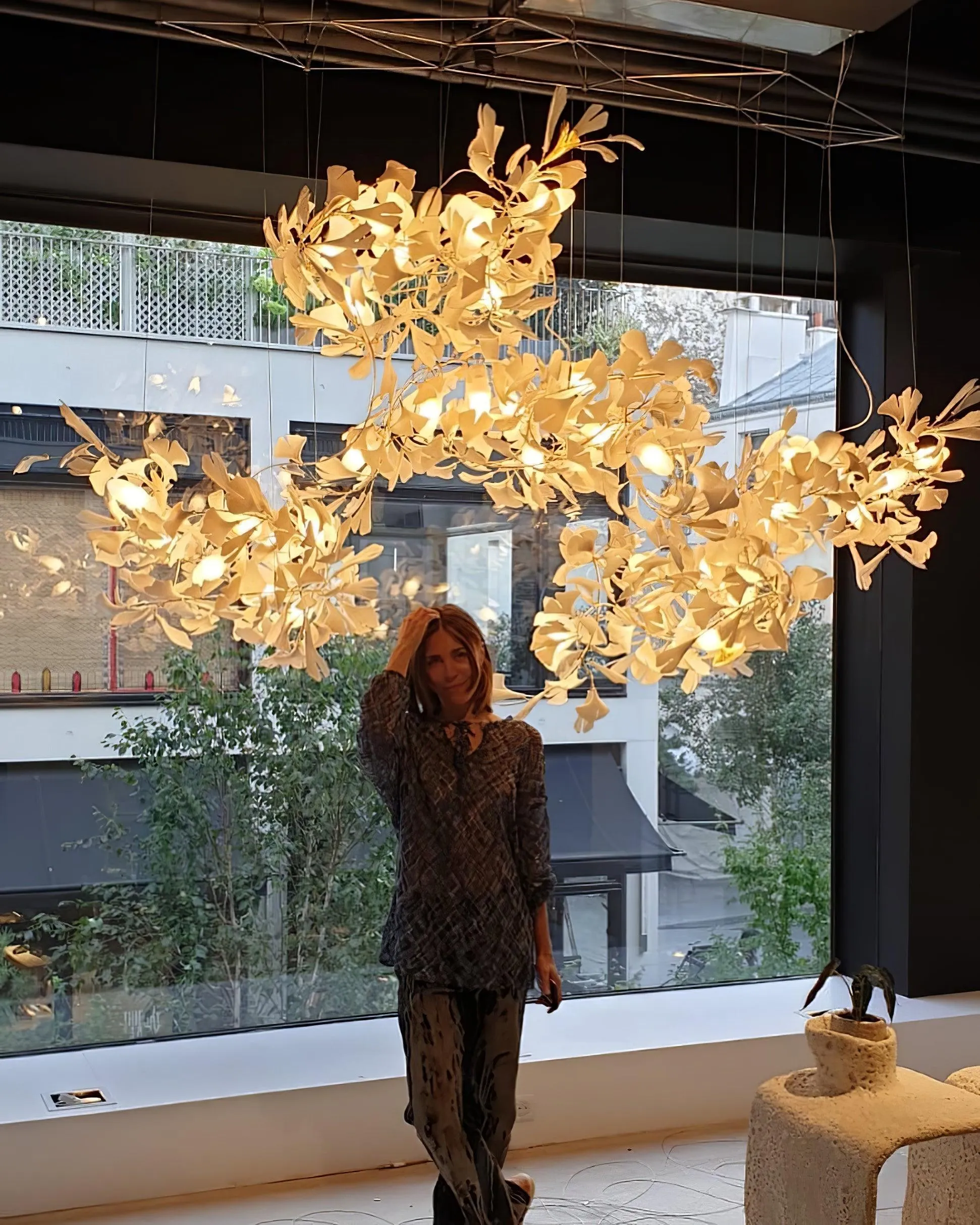 Gingko Chandelier C Style