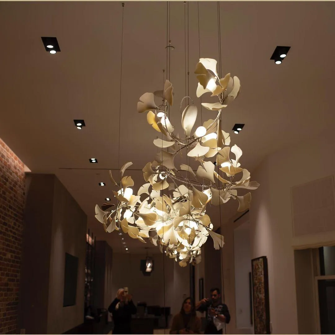 Gingko Chandelier C Style