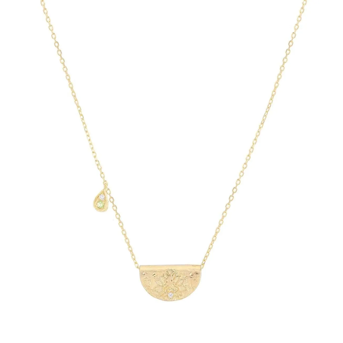 Gold Protect Your Heart Necklace