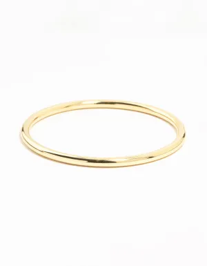 Gold Round Bangle