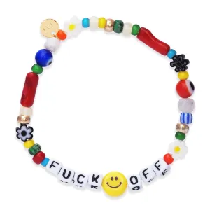 Handmade F*$K OFF Bracelet