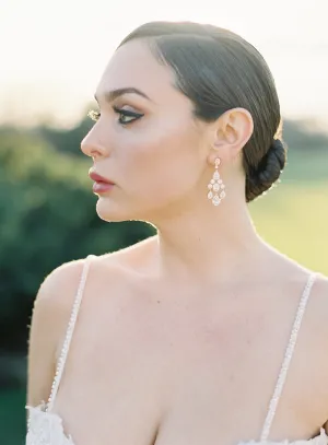 ISABELLA Bridal Chandelier Earrings