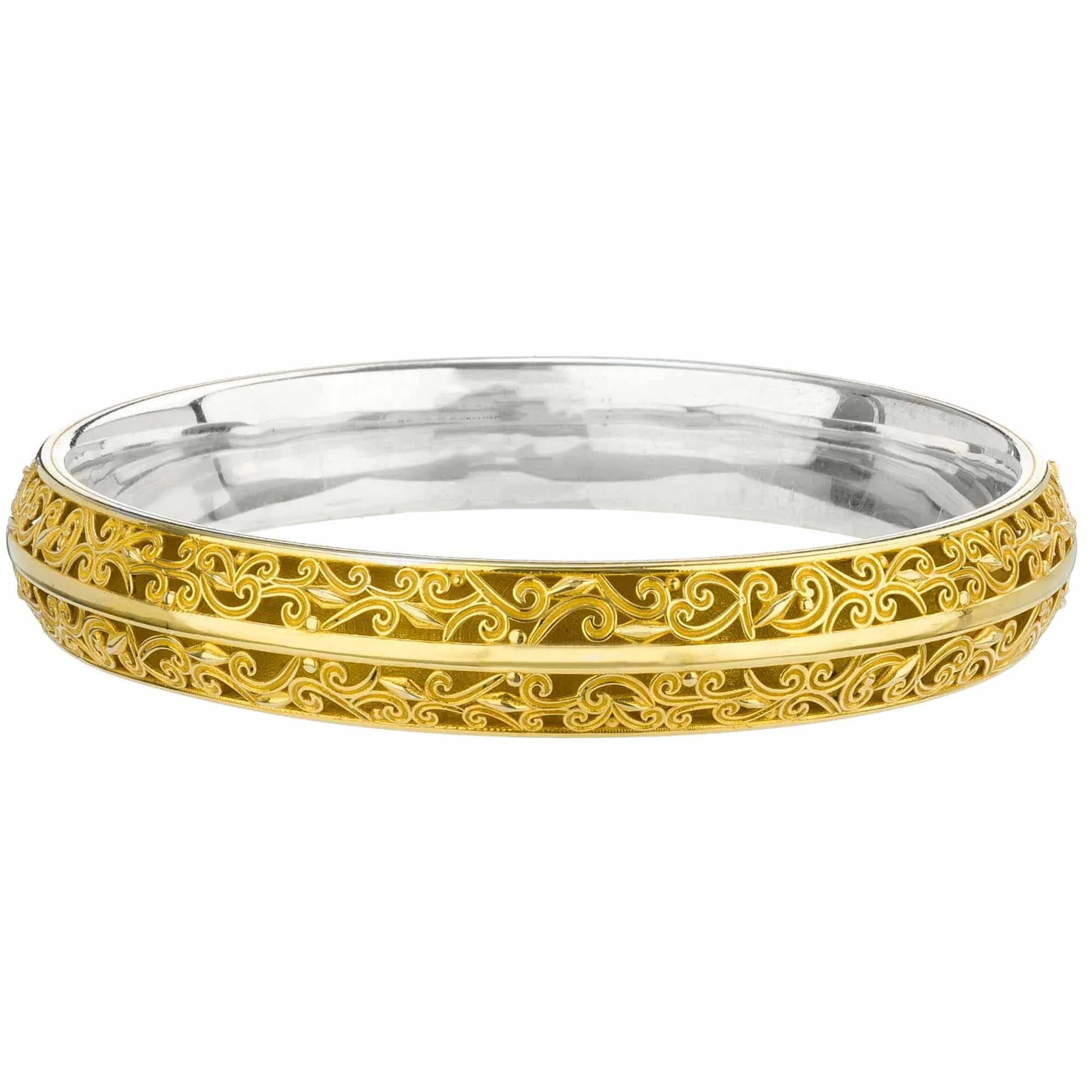 Kallisto Wide Bangle Bracelet