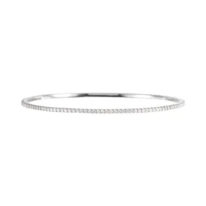 Lab Grown Diamond Bangle Bracelet (2 tcw)