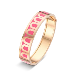 L'Arc de DAVIDOR Bangle GM, 18k Rose Gold with Lacquered Ceramic