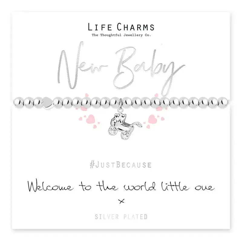 Life Charm New Baby Bracelet