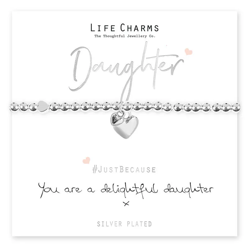 Life Charms - Delightful Daughter Bracelet