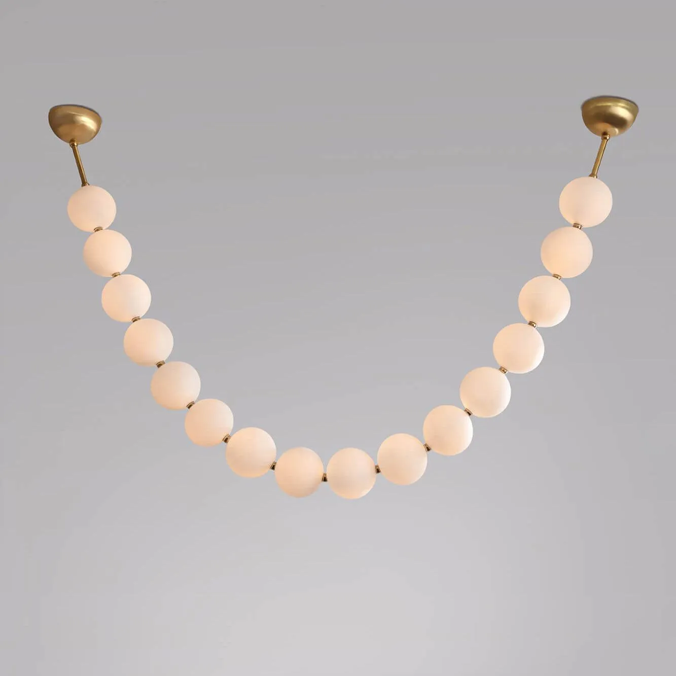 Luxurious Pearl Necklace Chandelier