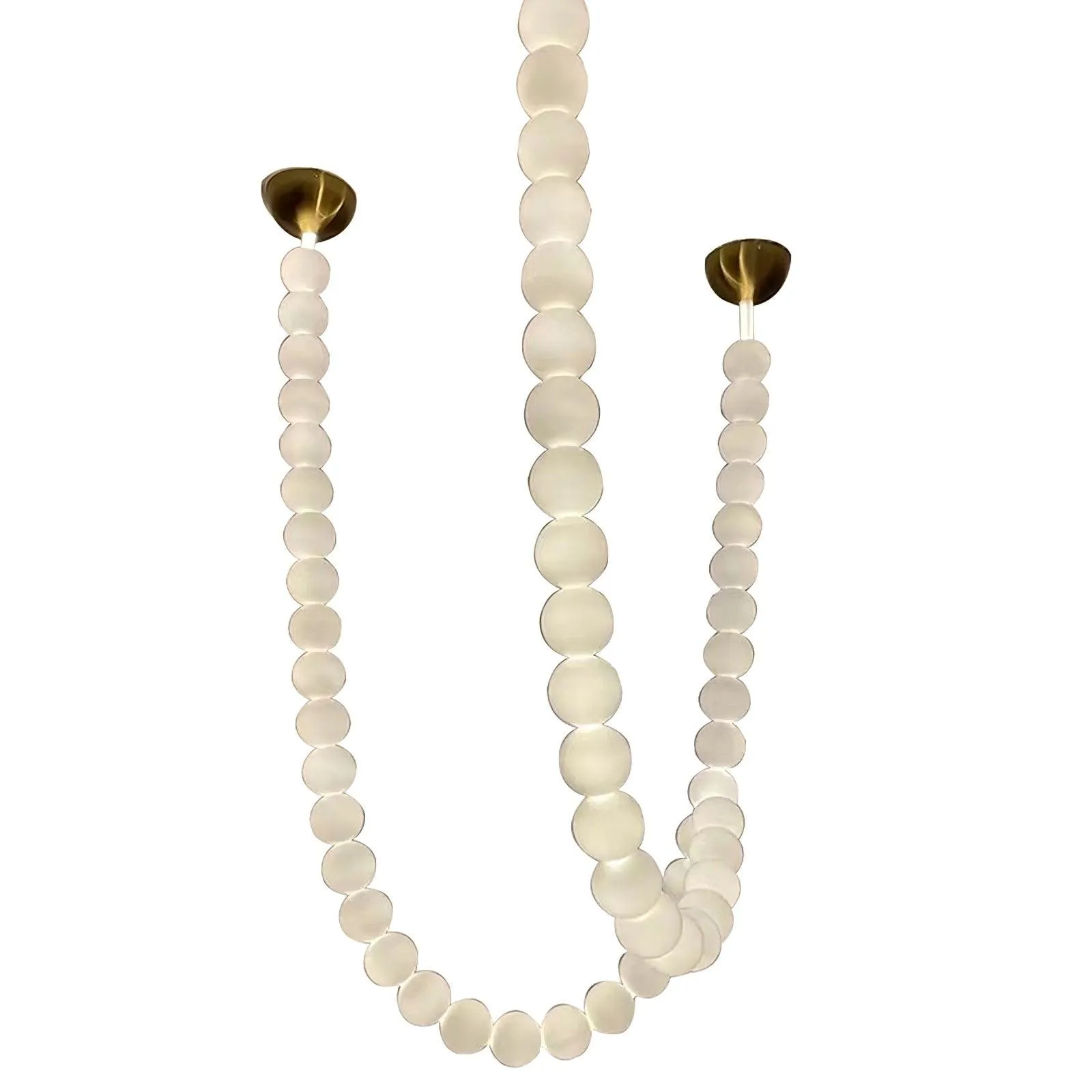 Luxurious Pearl Necklace Chandelier