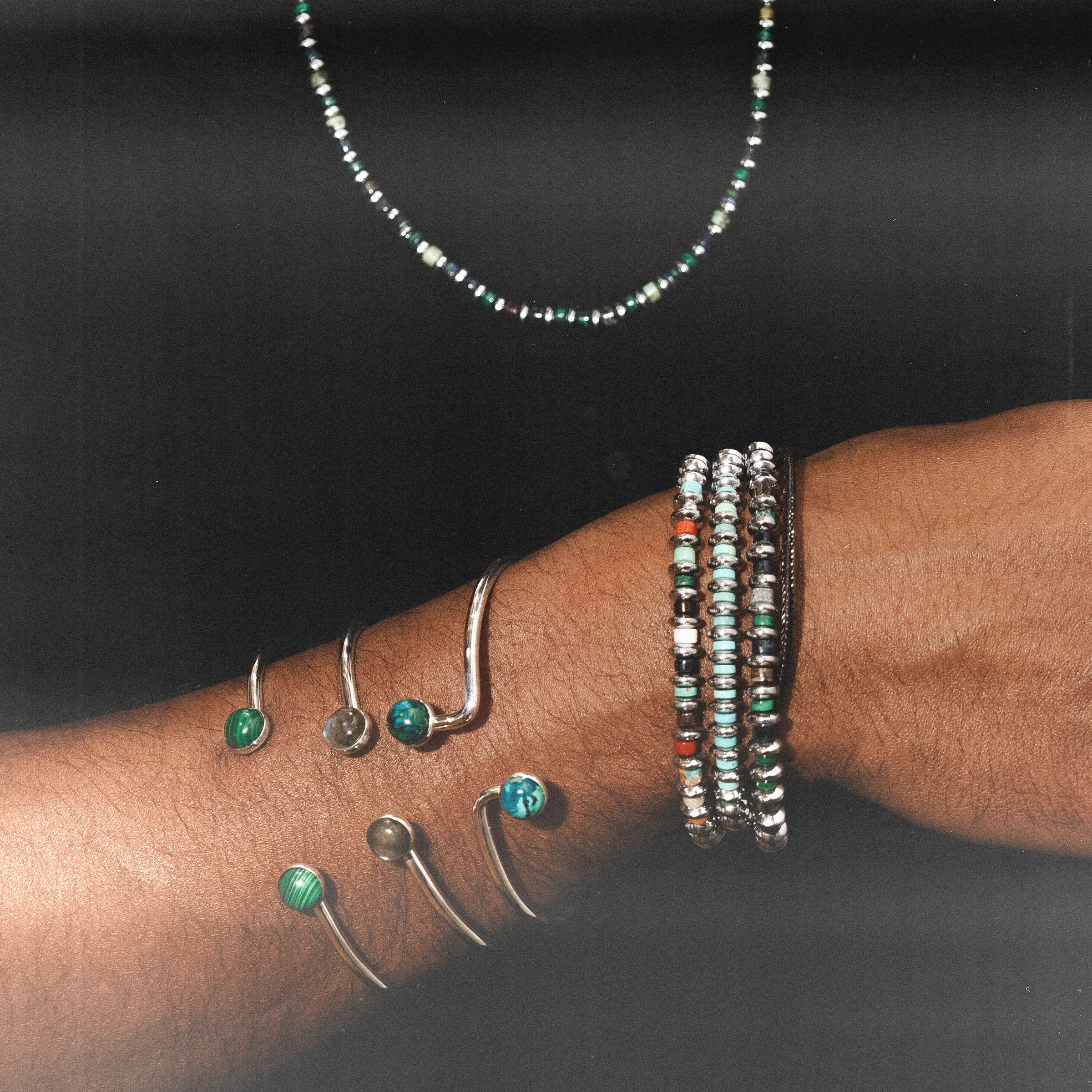 Mikia Bangle B Bracelet Chrysocolla