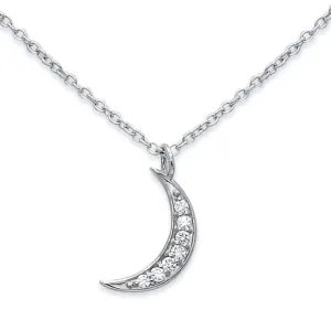 Mini Crescent Moon Necklace