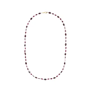 Mona Garnet Necklace