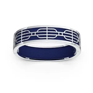 Nanyang Dream Bangle - Midnight Blue - Sterling Silver