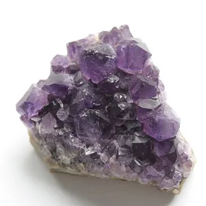 Natural amethyst block decoration