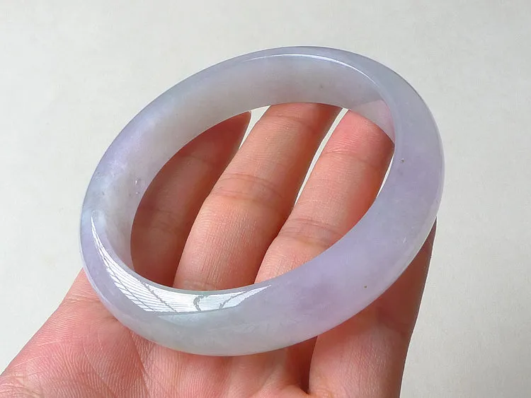 Natural Jade Bangle Jadeite Bangle Internal Diameter 56.5mm BER230