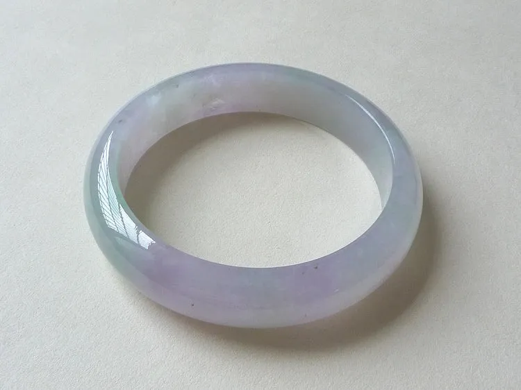 Natural Jade Bangle Jadeite Bangle Internal Diameter 56.5mm BER230