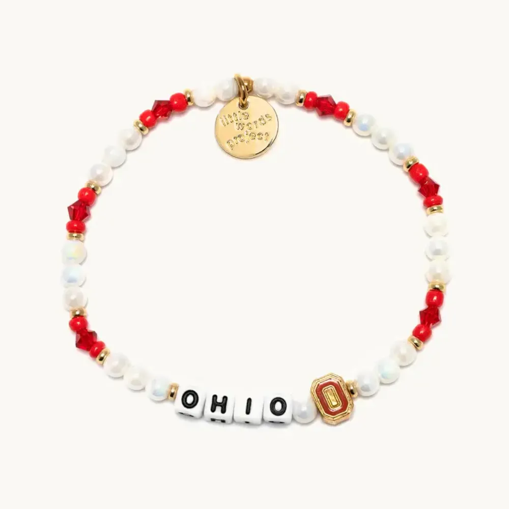 Ohio State Buckeyes Bracelet