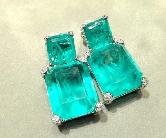 Paraiba Tourmaline Earrings