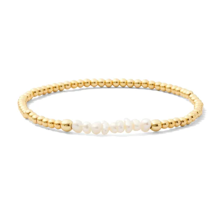 Pearl Accented Stretch Bracelet