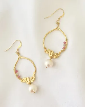 Pearl Chandelier Earrings